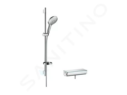 Hansgrohe 27037000 - Sprchový set s termostatem, 15 cm, 3 proudy, chrom