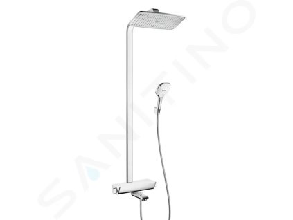 Hansgrohe 27113400 - Sprchový set Showerpipe 360 s vanovým termostatem, 3 proudy, bílá/chrom