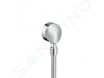 Hansgrohe 27505000 - Připojení hadice Fixfit E se zpětným ventilem a kulovým kloubem, chrom