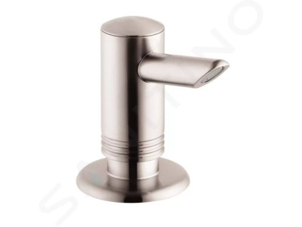 Hansgrohe 40418800 - Dávkovač mycích prostředků, vzhled nerezu