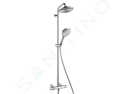 Hansgrohe 27116000 - Sprchový set Showerpipe 240 s termostatem, 3 proudy,  EcoSmart 9 l/min, chrom
