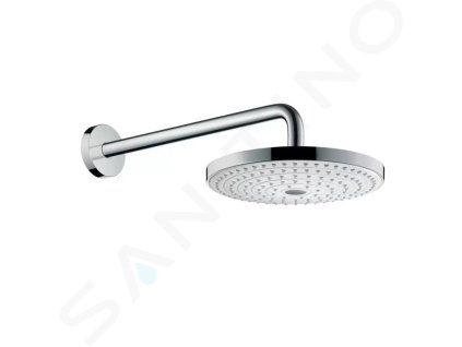 Hansgrohe 26466400 - Hlavová sprcha 240, 2 proudy, sprchové rameno 39 cm, bílá/chrom