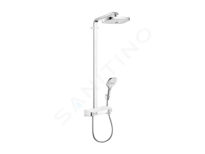 Hansgrohe 27126400 - Sprchový set s termostatem ShowerTablet, 30 cm, 2 proudy, bílá/chrom