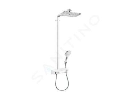 Hansgrohe 27288400 - Sprchový set Showerpipe 360 s termostatem ShowerTablet Select 300, bílá/chrom