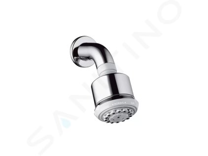 Hansgrohe 26606000 - Horní sprcha se sprchovým ramenem 3jet, EcoSmart, chrom