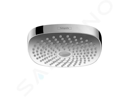 Hansgrohe 26524400 - Hlavová sprcha, 18 cm, 2 proudy, bílá/chrom