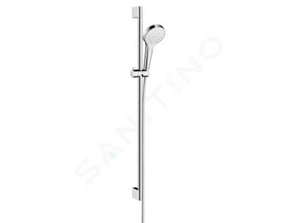 Hansgrohe 26575400 - Sprchová souprava 1jet EcoSmart 9 l/min 0,90m, bílá/chrom