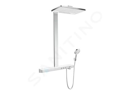 Hansgrohe 27028400 - Sprchový set Showerpipe 460 s termostatem, 2 proudy, bílá/chrom