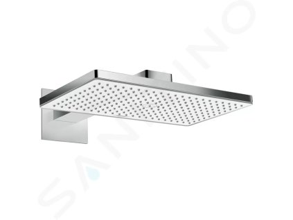 Hansgrohe 24013400 - Hlavová sprcha 460, 1 proud, rameno 46 cm, EcoSmart 9 l/min, bílá/chrom