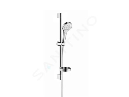 Hansgrohe 26566400 - Sprchová souprava Vario 0,65m s mýdlenkou Casetta, bílá/chrom