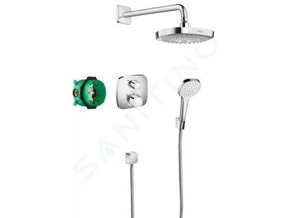 Hansgrohe 27294000 - Sprchový set 180 s termostatem Ecostat E, 2 proudy, chrom