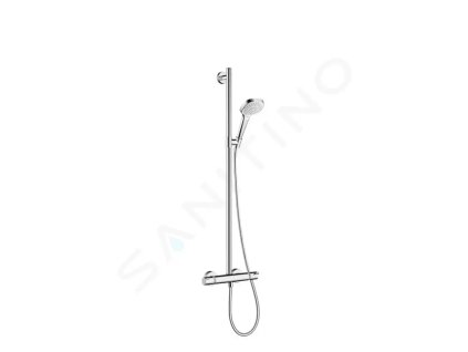 Hansgrohe 27248400 - Sprchový set SemiPipe Multi s termostatem, bílá/chrom