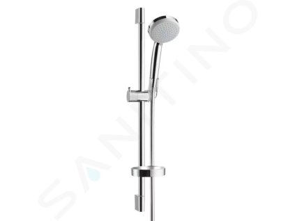 Hansgrohe 27776000 - Set sprchové hlavice, 9 l/min, 4 proudy, tyče 0,65 m a hadice, chrom