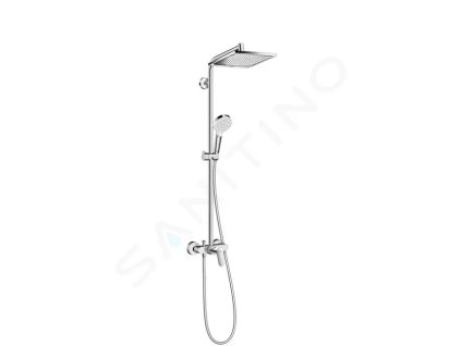 Hansgrohe 27284000 - Sprchový set Showerpipe E 240 s baterií, chrom
