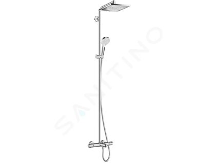 Hansgrohe 27298000 - Set Showerpipe E 240 s vanovým termostatem, 2 proudy, chrom