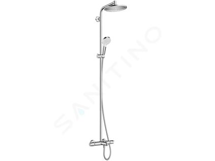 Hansgrohe 27320000 - Termostatická vanová baterie Showerpipe S 240, chrom