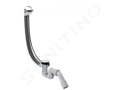 Hansgrohe 58142000 - Úplná sada s odtokovou a přepadovou soupravou pro normální vany, chrom