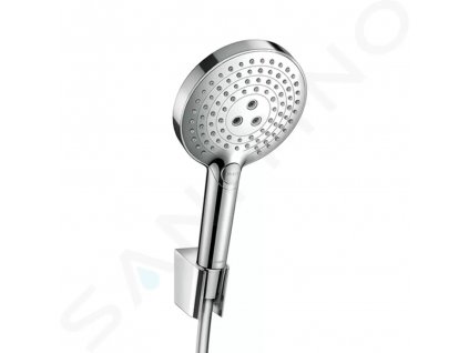 Hansgrohe 26701000 - Set sprchové hlavice 120, 3 proudy, držáku a hadice, chrom