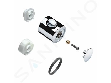 Hansgrohe 96618000 - Rukojeť pro termostatickou baterii Ecostat 1001 SL na stěnu, chrom