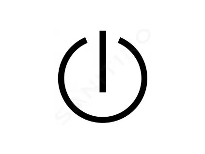 Hansgrohe 92579610 - Tlačítko zapnout/vypnout, černá