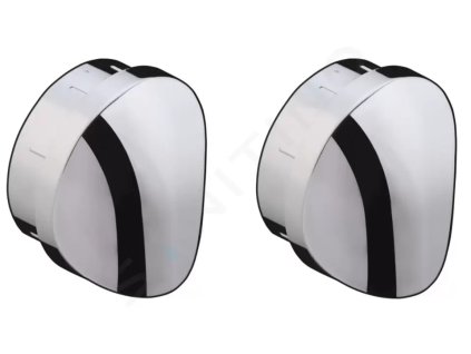 Hansgrohe 94051000 - Krytky pro sprchovou tyč Unica'S, chrom