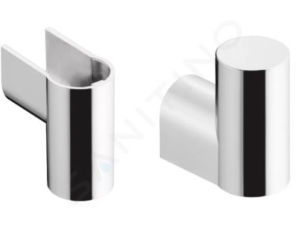 Hansgrohe 94055000 - Krytky pro sprchovou tyč Unica'D, chrom