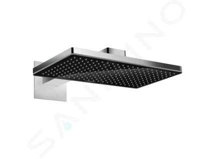Hansgrohe 24003600 - Hlavová sprcha 460, 1 proud, rameno 46 cm, černá/chrom