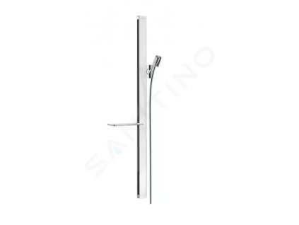 Hansgrohe 27640400 - Sprchová tyč 90 cm, se sprchovou hadicí, bílá/chrom