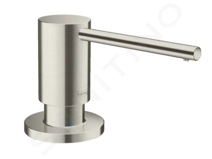 Hansgrohe 40438800 - Dávkovač mycích prostředků A41, 500 ml, nerezová ocel