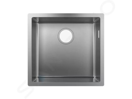 Hansgrohe 43425800 - Podstavný dřez S719-U400, nerezová ocel