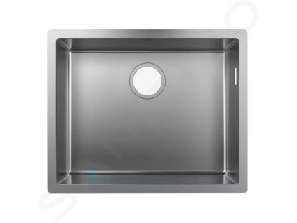 Hansgrohe 43427800 - Podstavný dřez S719-U500, nerezová ocel