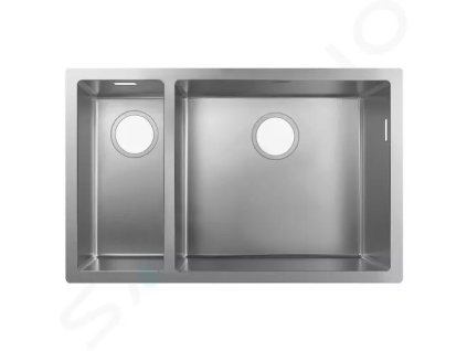 Hansgrohe 43429800 - Podstavný dřez S719-U655, nerezová ocel