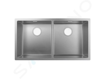 Hansgrohe 43430800 - Podstavný dřez S719-U765, nerezová ocel