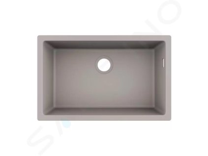 Hansgrohe 43432380 - Podstavný granitový dřez S510-U660, betonová šedá