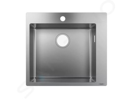 Hansgrohe 43301800 - Vestavný dřez S711-F450, nerezová ocel