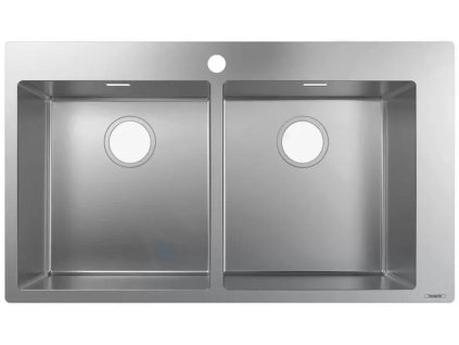 Hansgrohe 43303800 - Vestavný dřez S711-F765, nerezová ocel