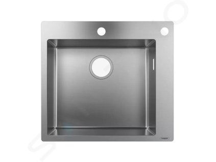 Hansgrohe 43305800 - Vestavný dřez S712-F450, nerezová ocel