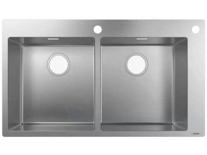 Hansgrohe 43311800 - Vestavný dřez S712-F765, nerezová ocel