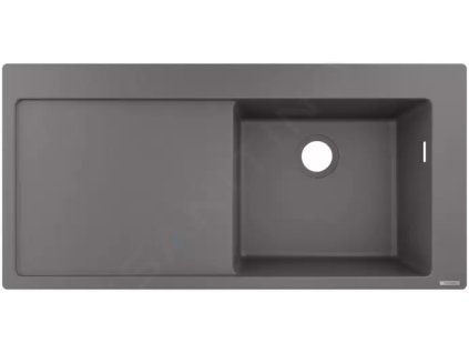 Hansgrohe 43314290 - Vestavný granitový dřez S514-F450, kamenná šedá