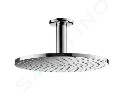 Hansgrohe 27620000 - Hlavová sprcha PowderRain 240, s přívodem od stropu 10 cm, chrom