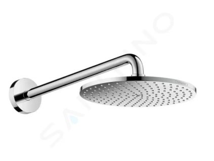 Hansgrohe 27607000 - Hlavová sprcha PowderRain 240, se sprchovým ramenem 39 cm, chrom