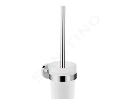 Hansgrohe 41722000 - WC kartáč s držákem, sklo/chrom