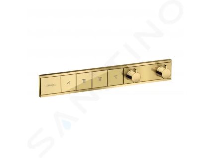 Hansgrohe 15382990 - Baterie pod omítku pro 4 spotřebiče, zlatá