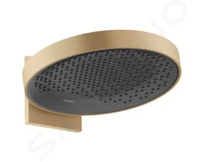 Hansgrohe 26230140 - Hlavová sprcha 360 s připojením, 1 proud, kartáčovaný bronz