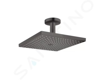 Hansgrohe 26250340 - Hlavová sprcha 300 Air, 1 proud, se stropním připojením, kartáčovaný černý chrom