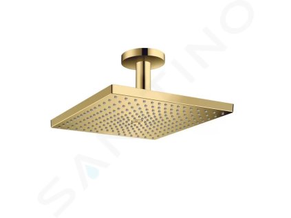Hansgrohe 26250990 - Hlavová sprcha 300 Air, 1 proud, se stropním připojením, leštěný vzhled zlata