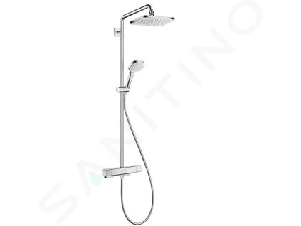 Hansgrohe 27630000 - Sprchový set Showerpipe s termostatem, 1jet, chrom