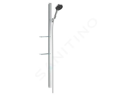 Hansgrohe 27673000 - Sada sprchové hlavice 130, 3jet, tyče 150 cm a hadice, chrom