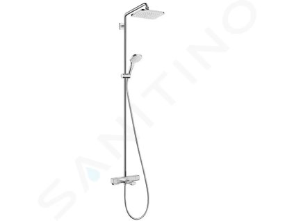 Hansgrohe 27687000 - Sprchový set s vanovým termostatem, 28x17 cm, 3 proudy, chrom
