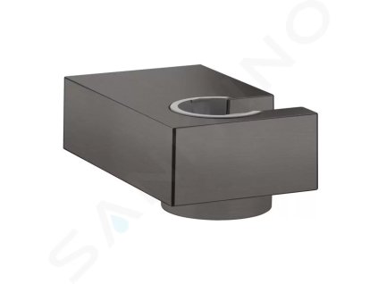 Hansgrohe 28387340 - Nástěnný držák sprchy Porter E, kartáčovaný černý chrom